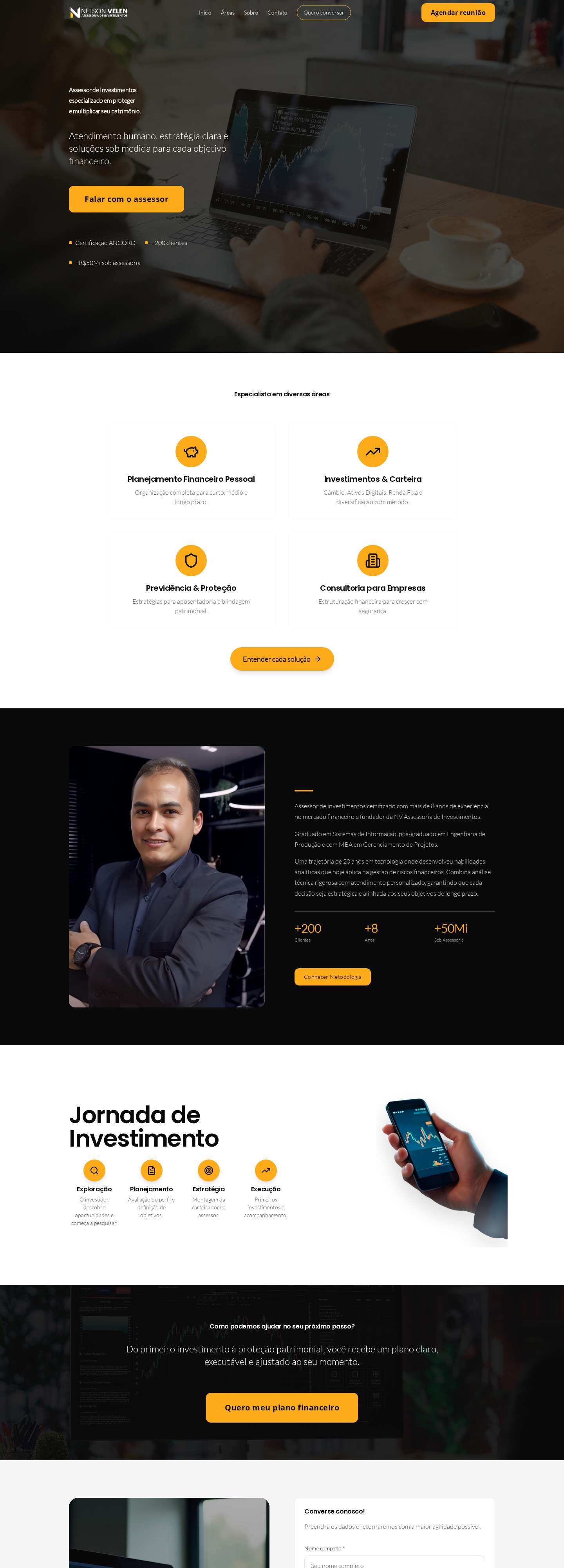 Print do projeto Invest3 Specht